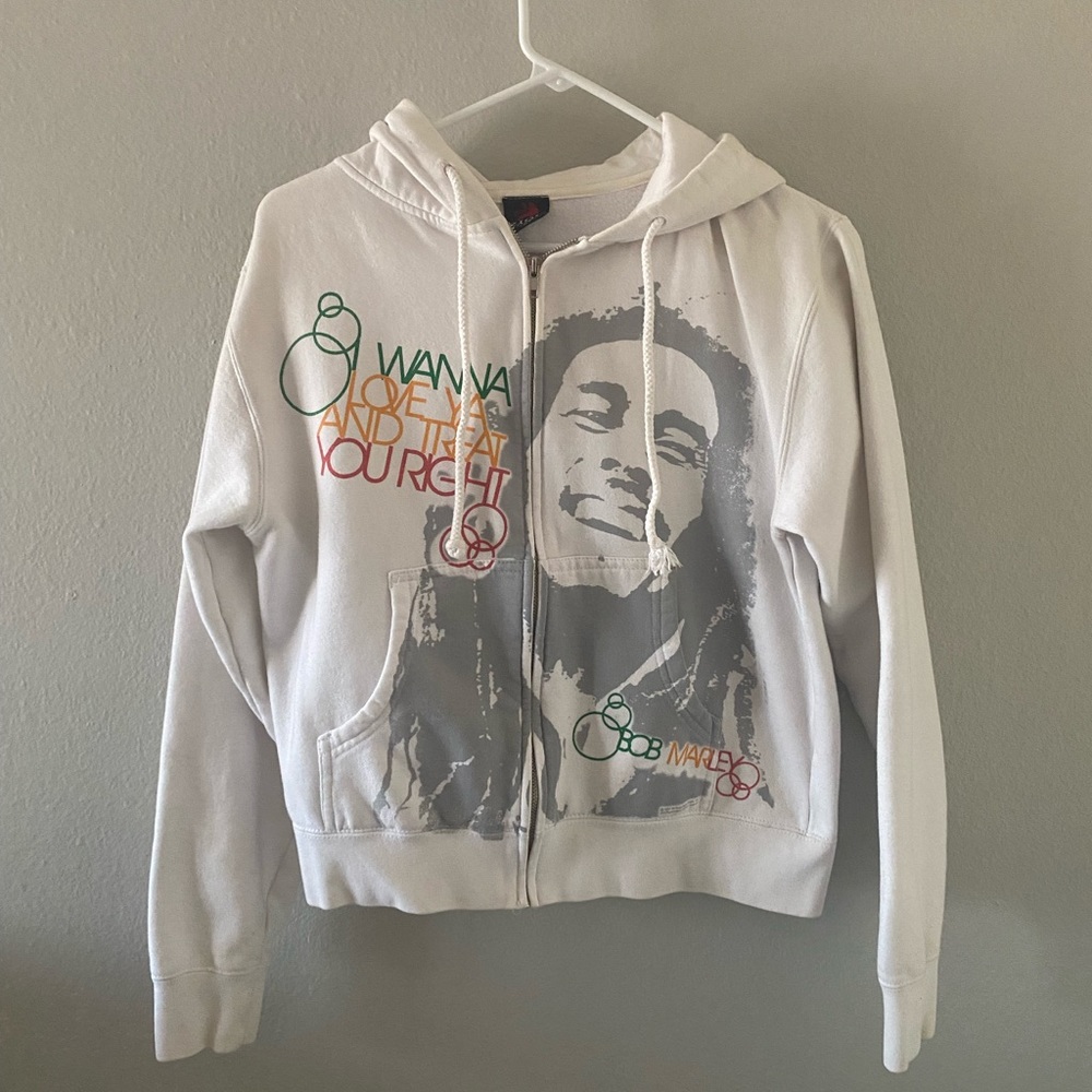 BOB MARLEY ZIP UP JACKET